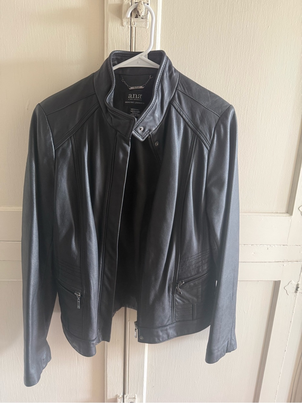 Leather jacket